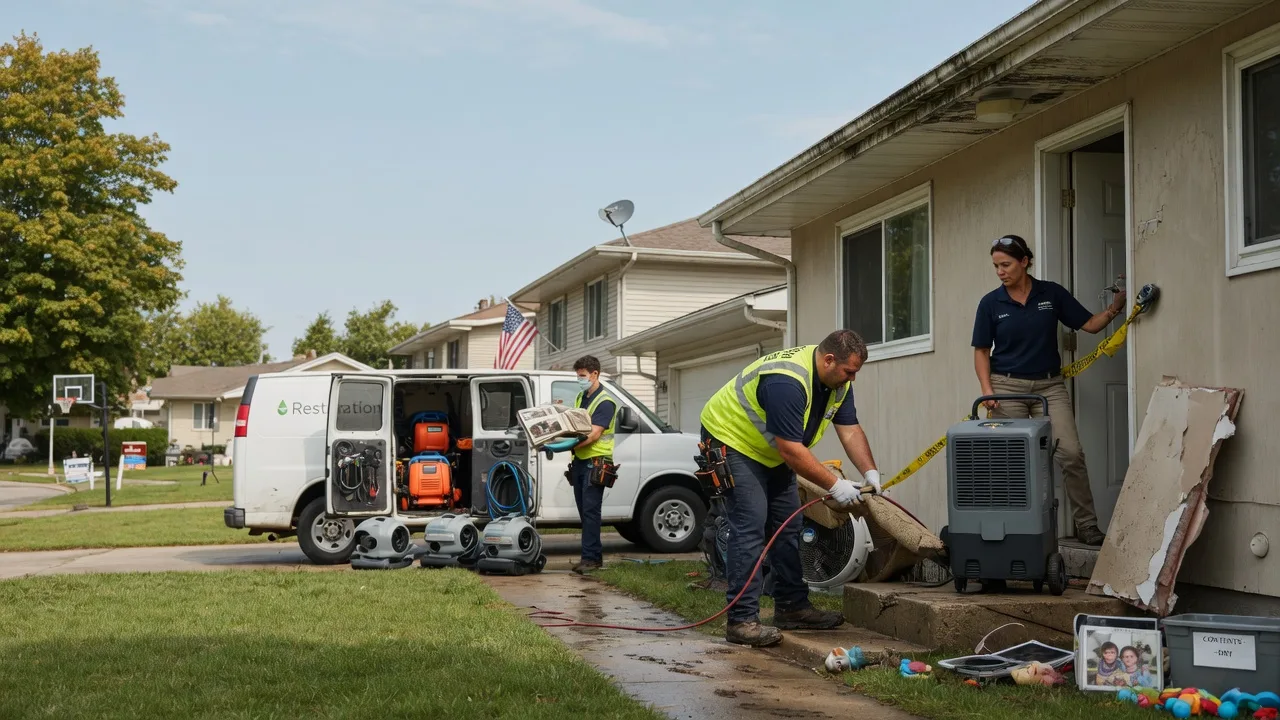 Water Damage Restoration in Springfield, WI near me